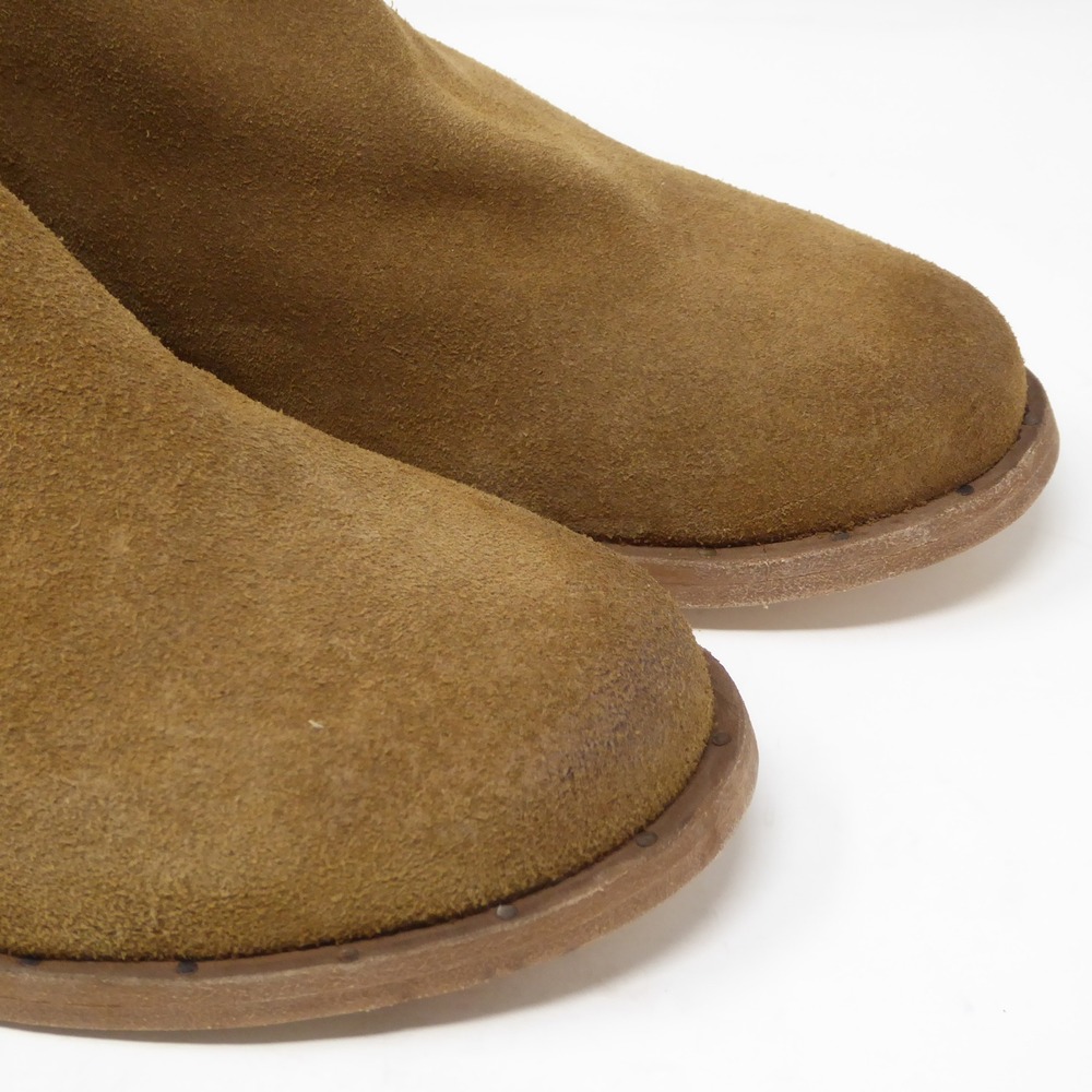 Beek Falcon Womens Ankle Boots Brown Suede Leather Back Zip Size 7.5 - Picture 3 of 10
